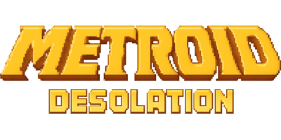 Metroid Desolation - Clear Logo (World) - 600x300