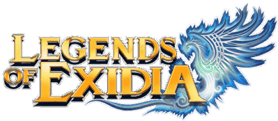 Legends of Exidia - Clear Logo (World) - 4500x1964