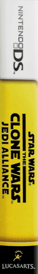Star Wars: The Clone Wars: Jedi Alliance - Box - Spine (North America) - 120x865