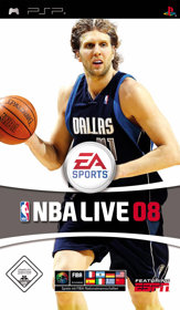 NBA Live 08 - Box - Front (Germany) - 1157x1984