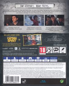 Life is Strange 2 - Box - Back (Europe) - 645x800