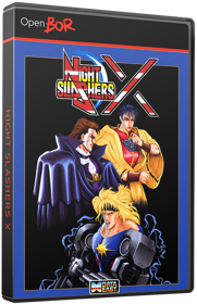 Night Slashers X - Box - 3D (World) - 567x878