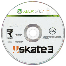 Skate 3 - Disc (North America) - 1440x1440