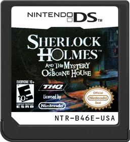Sherlock Holmes and the Mystery of Osborne House - Cart - Front (North America) - 517x564