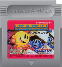 Pac-Attack - Cart - Front (Japan) - 393x427