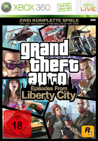 Grand Theft Auto: Episodes from Liberty City - Box - Front (Germany) - 1200x1720
