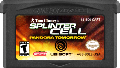 Tom Clancy's Splinter Cell: Pandora Tomorrow - Cart - Front (North America) - 1000x574