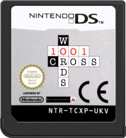 1001 Crosswords - Cart - Front (United Kingdom) - 517x564