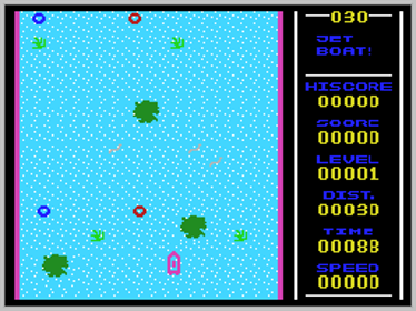 Jet Boat! - Screenshot - Gameplay (World) - 256x192