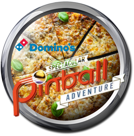 Domino’s Spectacular Pinball Adventure - Fanart - Cart - Front (World) - 446x454