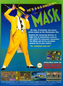 The Mask - Advertisement Flyer - Front (United Kingdom) - 1832x2499