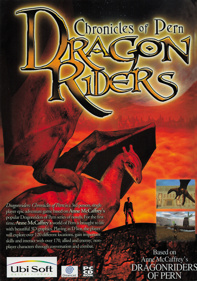 Dragon Riders: Chronicles of Pern - Advertisement Flyer - Front (United Kingdom) - 1545x2200