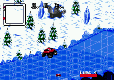 Rock n' Roll Racing - Screenshot - Gameplay (North America) - 320x224