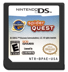 Discovery Kids: Spider Quest - Cart - Front (North America) - 571x600