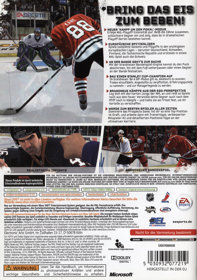 NHL 10 - Box - Back (Germany) - 1200x1707