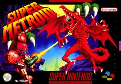 Super Metroid - Box - Front (Spain) - 2103x1464