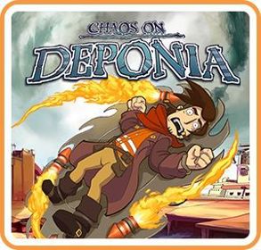 Chaos on Deponia - Box - Front (North America) - 300x287