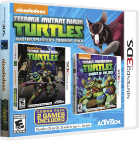 Teenage Mutant Ninja Turtles: Master Splinters Training Pack - Box - 3D (North America) - 841x856
