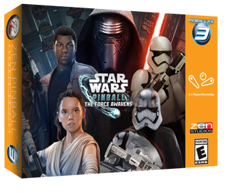 Star Wars Pinball: The Force Awakens - Box - 3D (World) - 1792x1473