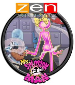 Ms. Splosion Man - Fanart - Cart - Front (World) - 802x910