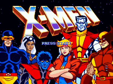 X-Men: The Arcade Game (Remake Version) [Special Edition] - Screenshot - Game Title (World) - 960x720