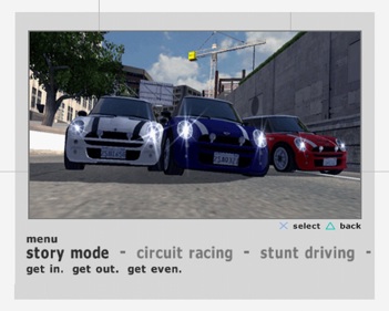 The Italian Job - Screenshot - Game Select (World) - 640x512