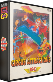 Circus Attractions - Box - 3D (World) - 582x889