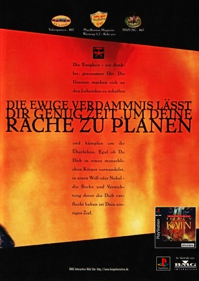 Blood Omen: Legacy of Kain - Advertisement Flyer - Front (Germany) - 1242x1752