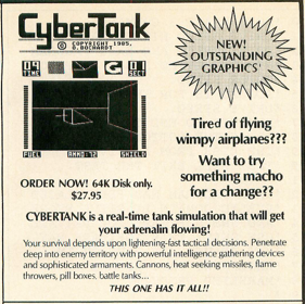 CyberTank - Advertisement Flyer - Front (North America) - 559x558