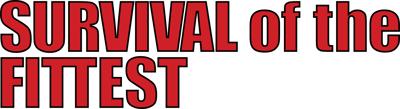 Survival of the Fittest - Clear Logo (North America) - 2400x654