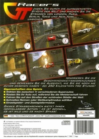 GT Racers - Box - Back (Germany) - 483x680