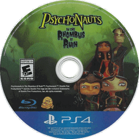Psychonauts in the Rhombus of Ruin - Disc (North America) - 756x756