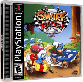 Smurf Racer! - Box - 3D (North America) - 1227x1200