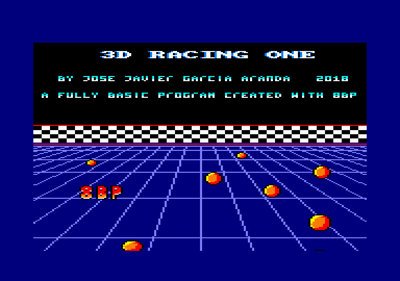 3D Racing One - Screenshot - Game Title (Europe) - 768x540