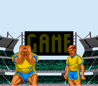 Head-On Soccer - Screenshot - Game Over (World) - 256x224