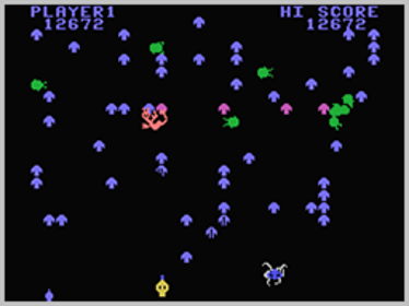 Centipede - Screenshot - Gameplay (North America) - 256x192