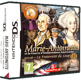 Marie-Antoinette and the American War of Independence: Episode 1: The Brotherhood of the Wolf - Box - 3D (France) - 900x911