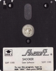 Snooker - Disc (Europe) - 466x586