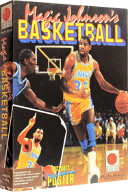 Magic Johnson's Basketball - Box - 3D (North America) - 824x1235