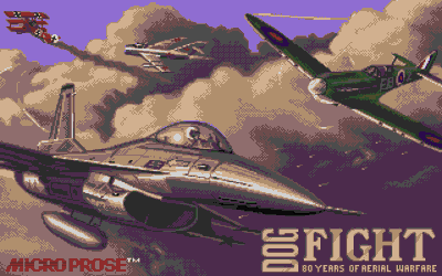 Dogfight: 80 Years of Aerial Warfare - Screenshot - Game Title (Europe) - 320x200