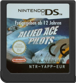 Allied Ace Pilots - Cart - Front (Europe) - 517x564