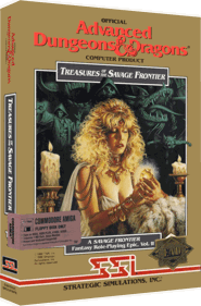 Treasures of the Savage Frontier - Box - 3D (North America) - 821x1245