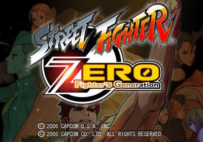 Street Fighter Alpha Anthology - Screenshot - Game Title (Japan) - 640x448