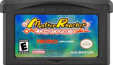 Monster Rancher Advance - Cart - Front (North America) - 1000x574