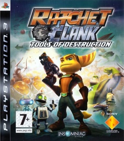 Ratchet & Clank Future: Tools of Destruction - Box - Front (Europe) - 801x916