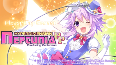 Hyperdimension Neptunia PP: Producing Perfection - Screenshot - Game Title (North America) - 960x544