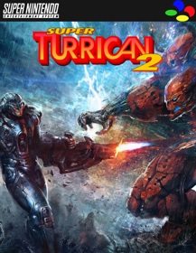 Super Turrican 2 - Fanart - Box - Front (North America) - 500x646