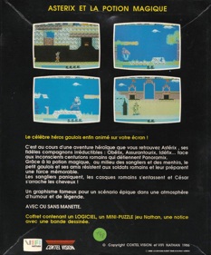 Astérix and the Magic Potion - Box - Back (France) - 768x925