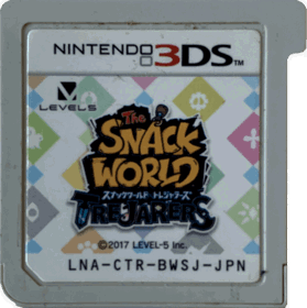 The Snack World: TreJarers - Cart - Front (Japan) - 1027x1031