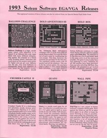 Balloon Challenge - Advertisement Flyer - Front (World) - 2550x3300